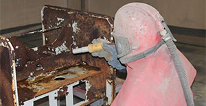 Shot Blast and Repainting Service